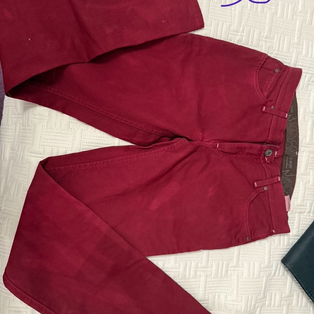 Men's Red Jeans